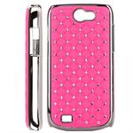 Bling Bling Diamond Chrome Samsung Galaxy W (Pink)